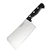 Cook N Home 2462 7-Inch Multi-Purpose Chef Butcher Knife Heavy Duty Chopper Cleaver, Stainless Steel