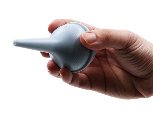Healthstar Ear, Nasal Aspirator & Ulcer Syringe, Sterile, 2oz Blue and 3oz Green - Safe Nose Cleaner for Newborns, Toddlers and Adults - Thumbnail 3