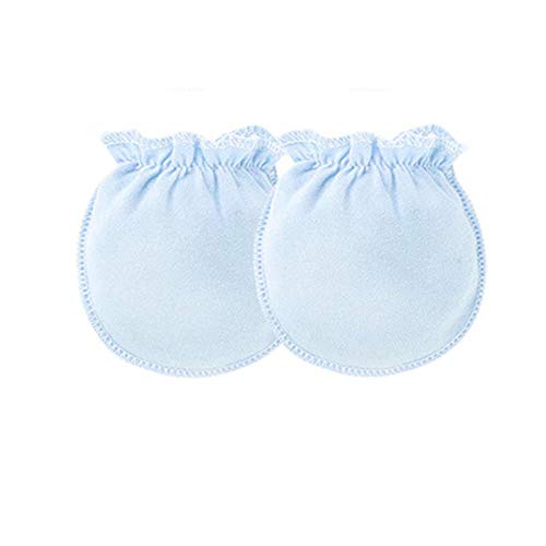 Adeimoo Baby Cotton Gloves Newborn Infant Toddler No Scratch Mittens (6 pair D) - Thumbnail 2