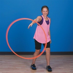 S&S Worldwide PA901-6C Spectrum Flat Hoops/Agility Rings, 36" (Pack of 6)