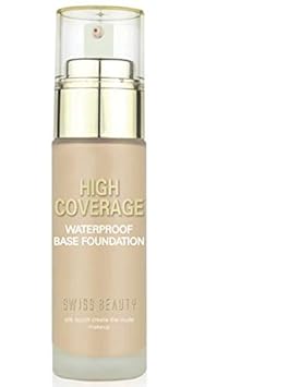 Swiss Beauty High Coverage Waterproof Foundation Natural Beige