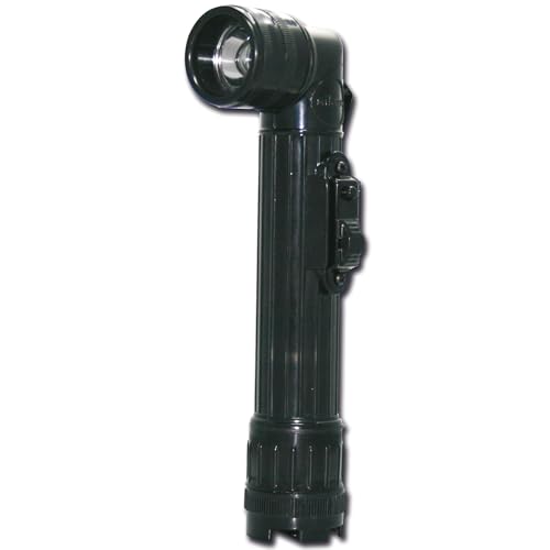 Mil-Tec Winkeltaschenlampe-15143002 Schwarz Einheitsgröße