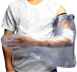 Waterproof Waterproof Arm Kid, Kids Arm Cast Cover for Shower Waterproof Reusable Cast Protector Keeps Casts Plaster Bandage Dry with Seal Protection for Hand for Wrist Palm Finger Wound Inj