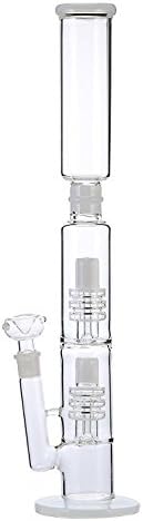 Stoner Baba 18 inch Glass Bong/Percolator Bong - Crazy Filters