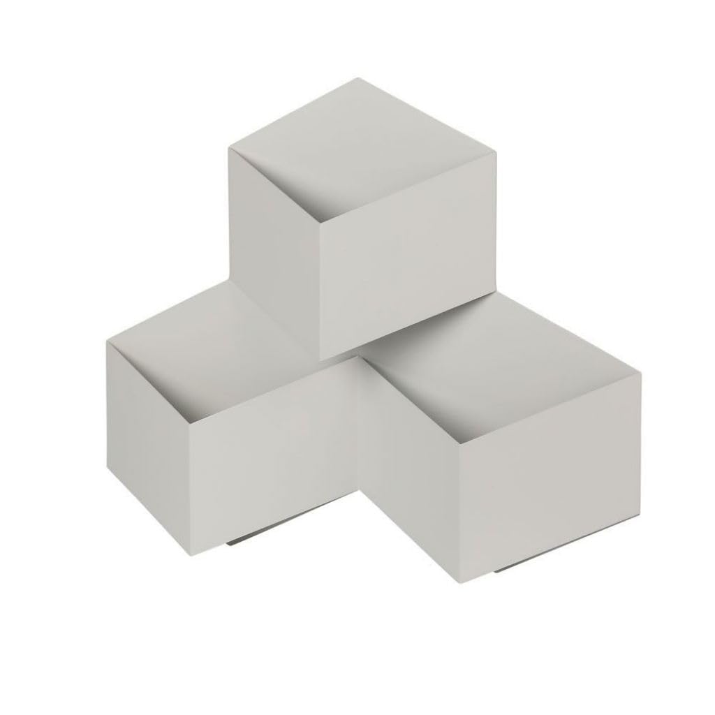 V-TAC 9W Decorative LED Wall Lamps Die-Casting Aluminum Body – Sensor Compatible Beautiful Modern Lights for Living Room Bedroom Office Reception 4000K Day White, Aluminium, 9 W