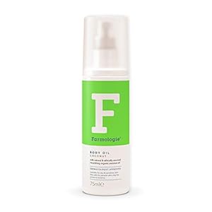 Farmologie-Coconut-Body-Oil-Dry-Sensitive-Skin-Dermatologist-Approved-75ml Farmologie - Coconut Body Oil, Nourishing & Hydrating for Dry & Sensitive Skin, 75ml