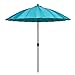 Abba Patio 8.5 Ft Outdoor Market Umbrella with Push Button Tilt and Crank, Turquoise