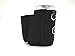Beer Can Chuggie With Two Pockets, Holds Phone, Keys and Accesories, 3mm thick Neoprene (Black, 1 Pack)