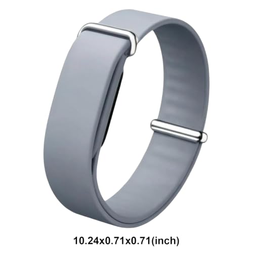Portable Fitness Tracker Band For Google Fitbit Air Waterproof & Sweatproof Soft Perforated Wristband Multi-Purpose Adjustable Buckle Replacement Straps for Everyday Wear