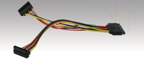 6" SATA Y-SPLIT CABLE