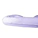 Betty Dain Stretch Jersey Pregnancy/Maternity Pillowcase C-Shape Compatible, 100% Cotton Stretch Jersey, Dual Zippers and Stretch Fabric, Machine Washable, 60 x 25 inches, Violet