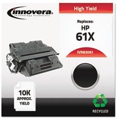 (3 Pack Value Bundle) IVR83061 83061 Compatible, Remanufactured, C8061X (61X) Laser Toner, 10000 Yield, Black