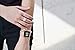 SWEES Leather Bands Compatible with Fitbit Versa 2 & Versa Lite Small & Large, Genuine Leather Band with Stainless Steel Buckle Strap Replacement Wristband for Versa Women Men, Rose Gold, Black, Brown