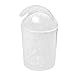 Umbra Mini Waste Can, White/Onyx