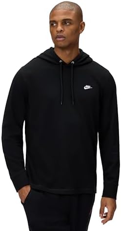 Nike Swoosh Men's 1/2 Zip Fleece Hoodie Pullover (US, Alpha