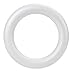 Juvale Foam Wreath Form - 12 x 12 x 2 in, Pack of 3, White - Foam Wreath Ring