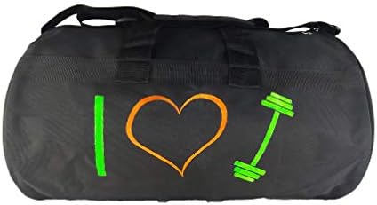 Tanishka DARA Printed Sign's Polyester 21 L Gym Duffle Bag (Black)