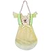 Disney Girls Tiana Dress Up Costume with Bag Size 6 Green