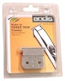 ANDIS Replacement Trimmer Blade Set for Power Trim Trimmer (1/150 inch/0.1mm) (Model:32350)
