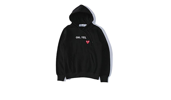 cdg oh yes hoodie