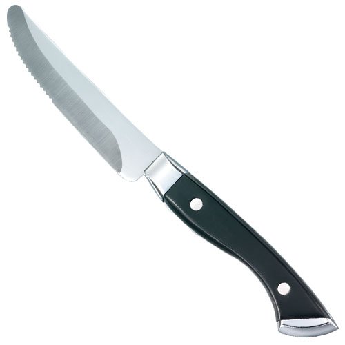 Walco 670527 Steak Knife 5" Blade with Rounded Tip, Delrin Handle I