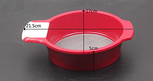 Sifting Pan Fine Mesh Strainer/Flour Sieve/Icing and Sugar Sifter,60 mesh 6.7 inch - Thumbnail 6