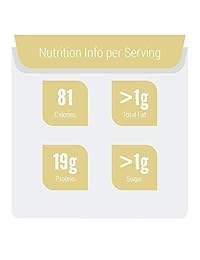 Bone Broth Protein Powder, Vanilla, Grass Fed, 2 lbs / 42 Servings (Large 32 oz Size) Low Carb,...