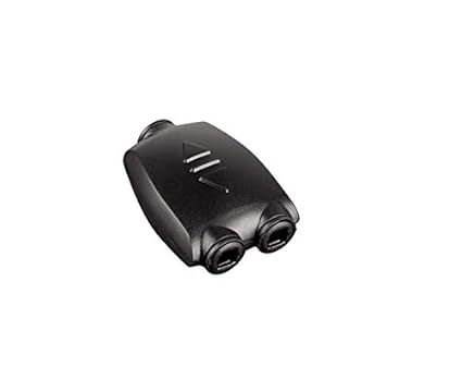 Hama optischer Verteiler (1x ODT Toslink Kupplung auf 2x ODT Toslink Kupplung, Splitter) schwarz