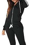 Generic Women's 2 Pieces Outfits Long Sleeve Hoodir