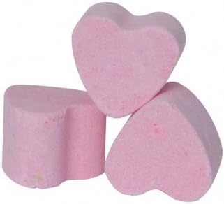 Bath Bubble & Beyond 24pc Strawberry Heart Bath Bombs 10g Each Relaxing Spa Gift