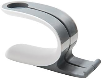 Apple iWatch Charger Phone Stand Presents for Him - 2 in 1 Cable Management Appple Watch Stand Phone Holder White and Gray for Fast and Easy Organizing