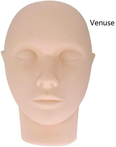 DaDie Pro Mannequin Training Head Cosmetology Eyelash Eye Extension Practice Make up Face Painting Tools Gift
