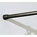 iDesign Cameo Metal Tension Rod, Adjustable Customizable Curtain Rod for Bathtub, Shower Stall, Closet, Doorway, 26-42 Inches, Bronze