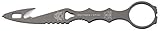Benchmade - SOCP Rescue Tool 179 Combo with Sand Sheath, Hook Blade, Plain Edge, Coated Finish, Gray Handle
