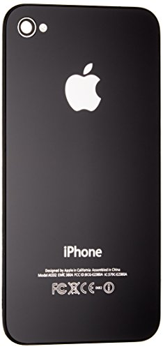 Black Replacement IPhone 4S AT&T Back Glass Fit Only AT&T MODELS