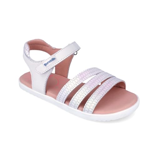 Garvalín Children's White Scale Detail Sandals
