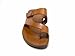 Scandro Men's 52657-Cognac Slip On Ring Toe Leather Sandal