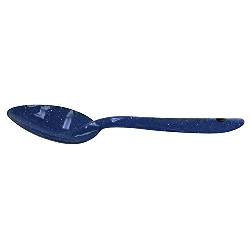 Stansport 10391 Cinsa Enamel Spoon, Royal Blue