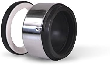 Garlock 27-030-000-A598 PK Seal Assembly, Fits 1.875" Shaft, Carbon Rotating Face, Ceramic Stationary Face, FKM Bellows and Cup, Stainless Steel Metal Parts