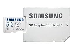 Samsung 512GB Evo+ Class 10 MicroSD Memory Card for