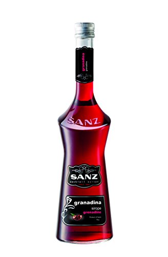 Grenadine Sirup Sanz, Granatapfelsirup I Cocktailsirup, aus 20% Grenadine Saft