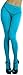ToBeInStyle Women's Opaque Full Footed Panty Hose Leggings Tights Hosiery - Turquoise - One Size: Regular