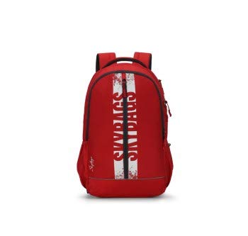 Skybags Herios 01 27 Ltrs Red Laptop Backpack (HERIOS 01)