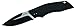 Kershaw Induction Pocket Knife (1905); Black 3.1 Inch Drop Point Blade with 8Cr13MoV Stainless Steel; Includes SpeedSafe Assisted Opening, Flipper, Hawk Lock, and Reversible Pocket Clip