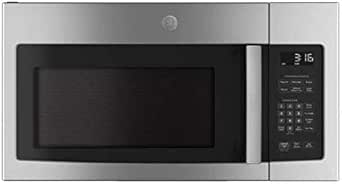 GE JVM3162RJSS 30" 120 Volts 1.6 cu. ft. Capacity Over the Range Microwave with Convertible Venting and 1000 Watts in Stainlesss Steel