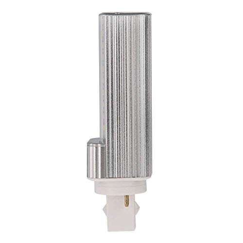HERO-LED G24-40S-2P-NW Rotatable PL-C Lamp G24D 2-Pin LED CFL/Compact Fluorescent Lamp, 8W, 18W Equal, Natural White 4000K (Remove/Bypass The Ballast)