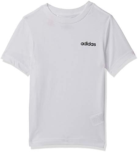 Adidas Boy S Yb E Pln Tee T Shirt Short Sleeve White White 140 Dv1772 Manufacturer Size 140 Buy Online At Best Price In Uae Amazon Ae