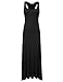 NINEXIS Women's Sleeveless Scoop Neck Racerback Tank Maxi Dress