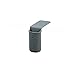 Holster Brands Lil' Holster Small Bathroom Essentials Storage Holder, Skinny, Gray
