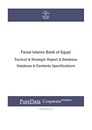 Amazon Com Faisal Islamic Bank Of Egypt Tactical Strategic Database Specifications Egypt Perspectives Tactical Strategic Egypt Book 26447 Ebook Datagroup Egypt Editorial Kindle Store